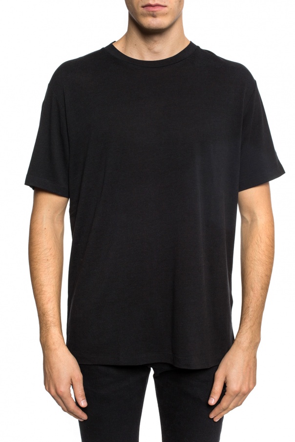 Black 'Satum' round neck T-shirt AllSaints - Vitkac GB